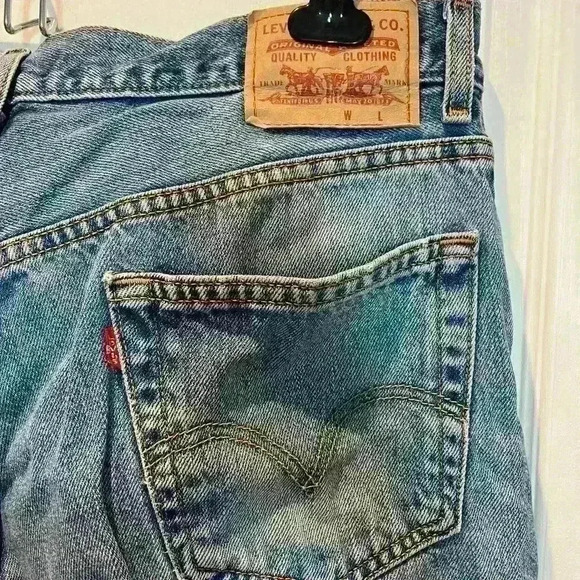 VINTAGE Levi’s 505 Regular-Fit Jeans size 36 x  32 - Picture 6 of 12